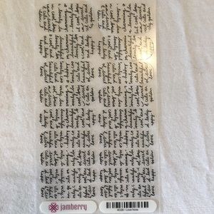 Jamberry Makeup - NWT ‘Love Note’ Jamberry Nail Wraps 💅 Full Set Jamberry Makeup - NWT ‘Love Note’ Jamberry Nail Wraps 💅 Full Set